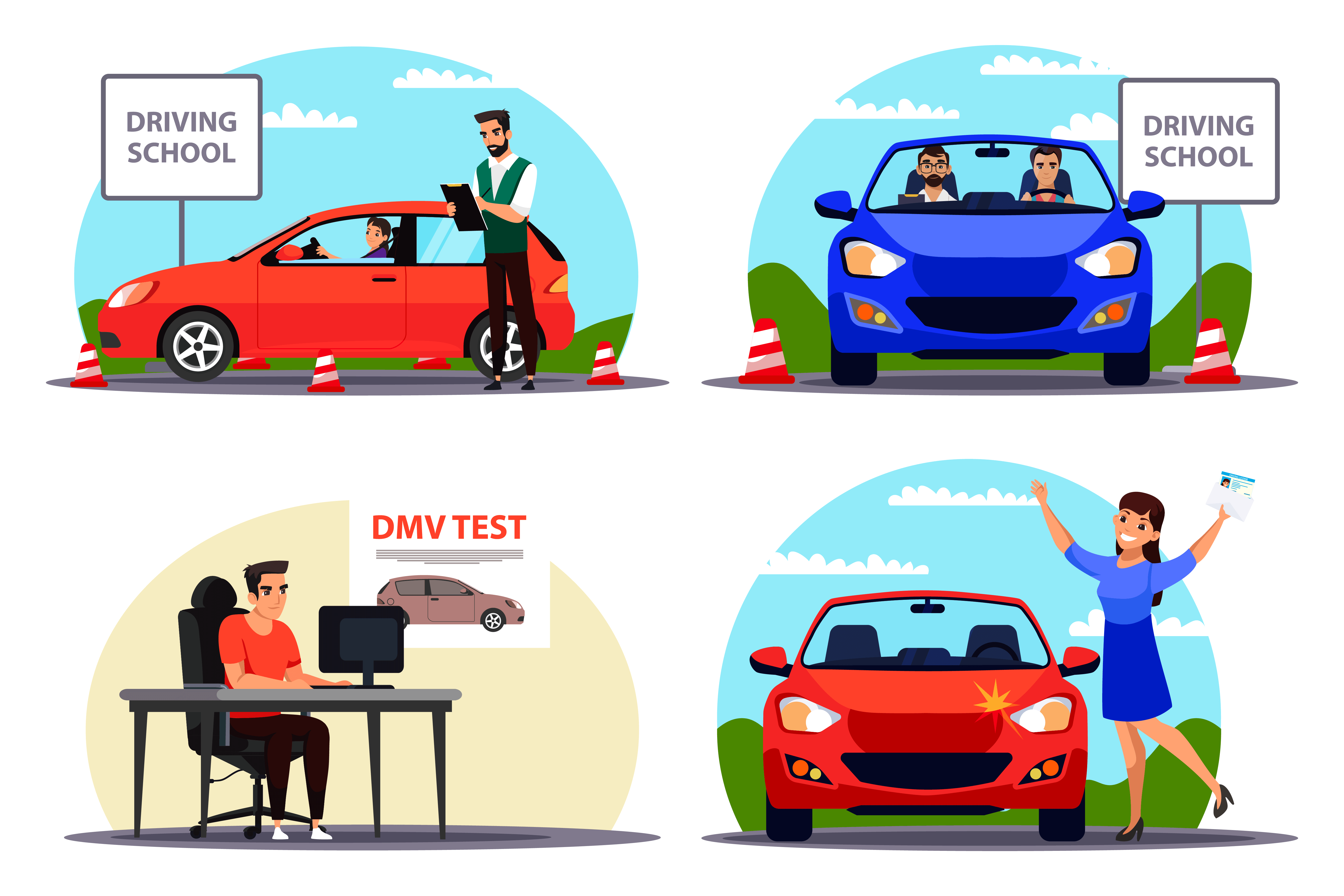 Practice Driving Test Wa